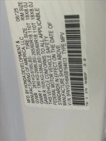 new 2025 Honda Pilot car, priced at $48,375