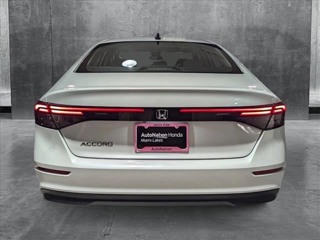 new 2025 Honda Accord car, priced at $32,110