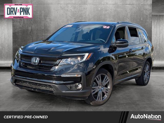 used 2022 Honda Pilot car, priced at $30,556