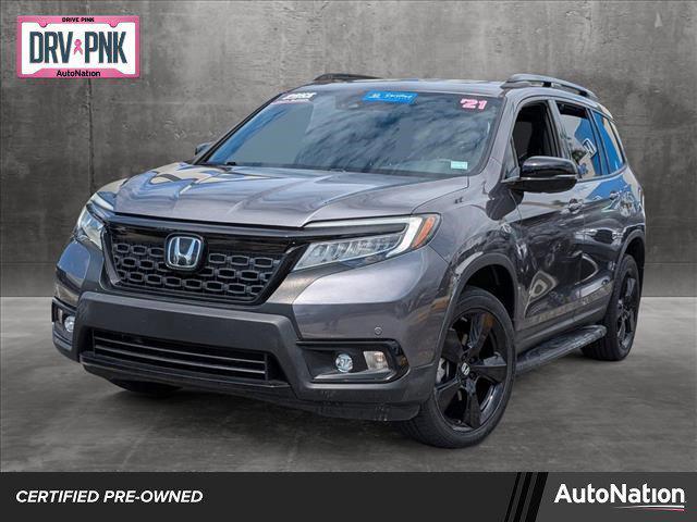 used 2021 Honda Passport car, priced at $30,287