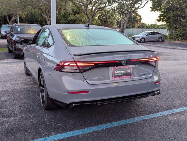 new 2025 Honda Accord Hybrid car, priced at $35,201