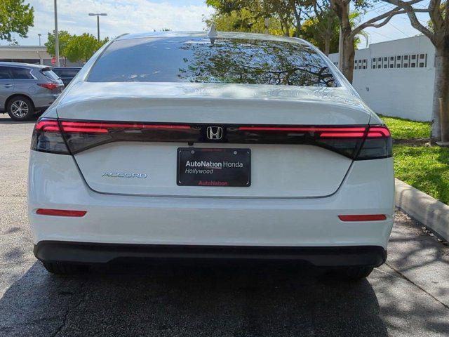 new 2025 Honda Accord car, priced at $29,845