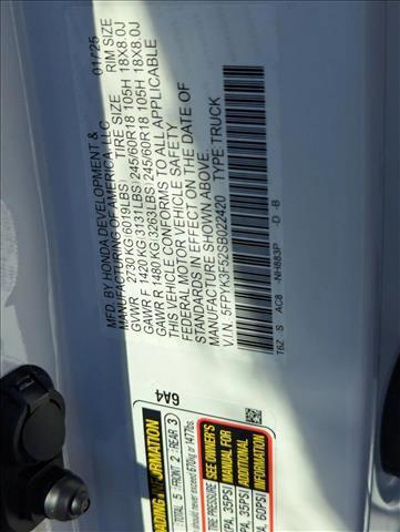 new 2025 Honda Ridgeline car, priced at $44,593