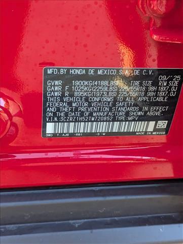 new 2026 Honda HR-V car, priced at $28,401