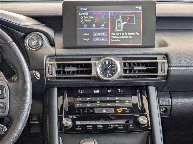 used 2022 Lexus IS 350 car, priced at $36,825