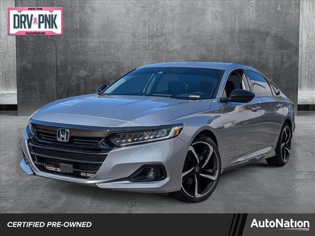 used 2021 Honda Accord car, priced at $23,884