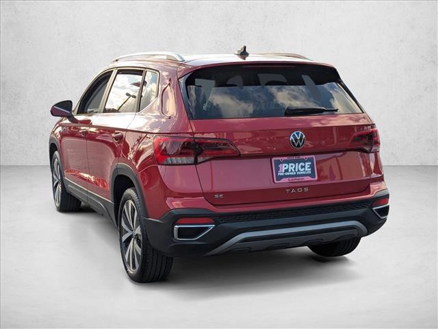 used 2023 Volkswagen Taos car, priced at $19,589