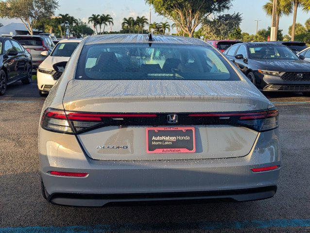 new 2025 Honda Accord car, priced at $32,165