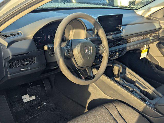 new 2025 Honda Accord car, priced at $32,165
