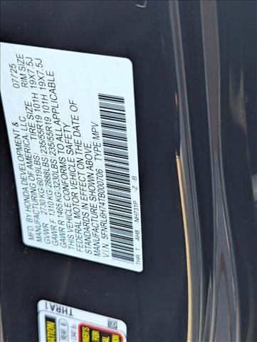 new 2026 Honda Odyssey car, priced at $44,673