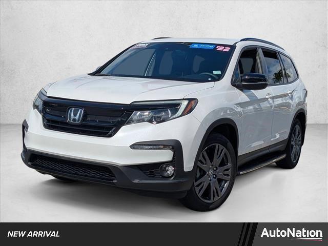 used 2022 Honda Pilot car, priced at $27,995