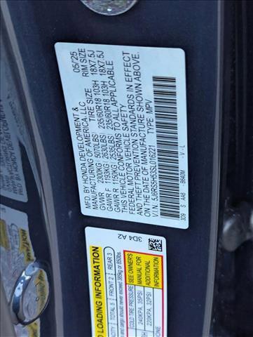 new 2025 Honda CR-V Hybrid car, priced at $36,045