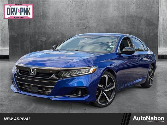 used 2021 Honda Accord car, priced at $23,608