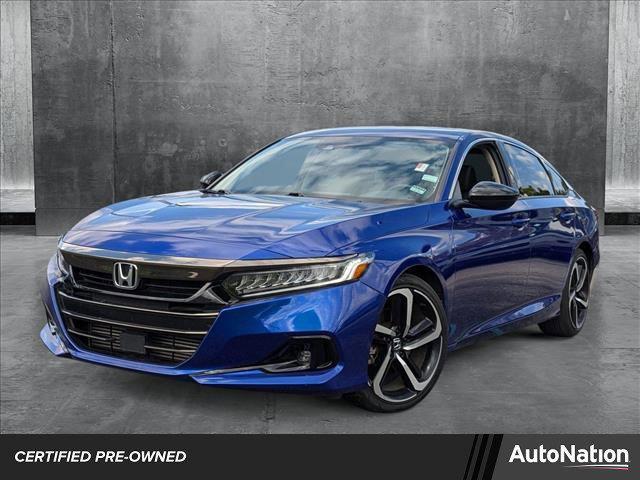 used 2021 Honda Accord car, priced at $23,608