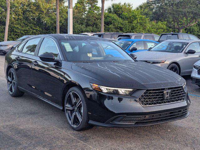 new 2025 Honda Accord Hybrid car, priced at $34,805