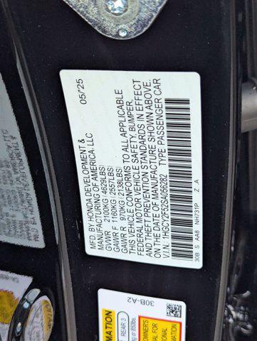 new 2025 Honda Accord Hybrid car, priced at $34,805