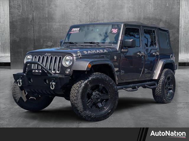 used 2016 Jeep Wrangler Unlimited car, priced at $20,995