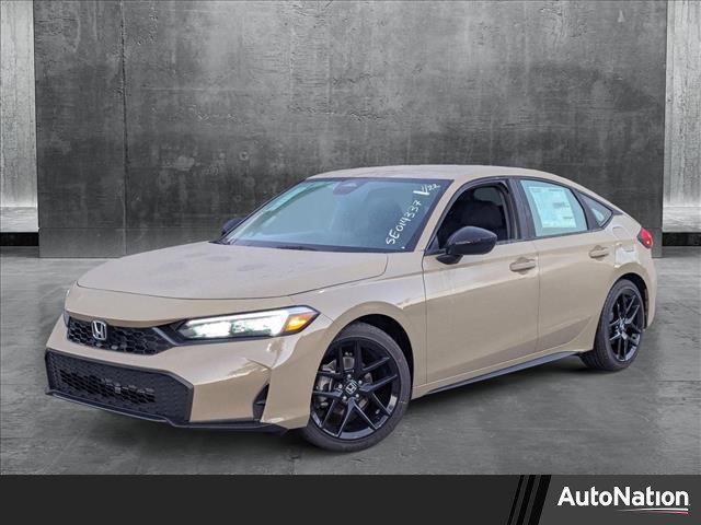 new 2025 Honda Civic car, priced at $29,055