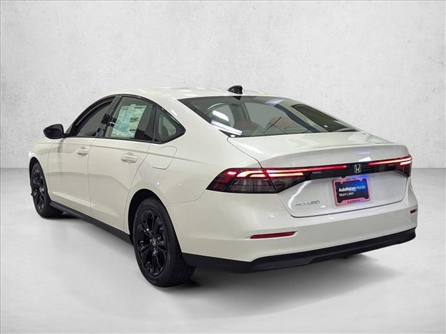 new 2025 Honda Accord car, priced at $30,823