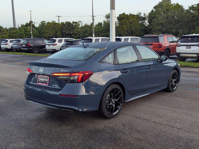 new 2025 Honda Civic Hybrid car, priced at $30,555