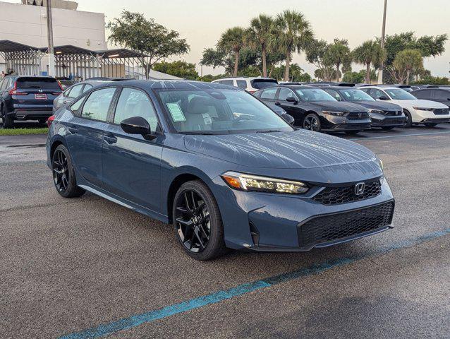 new 2025 Honda Civic Hybrid car, priced at $30,555