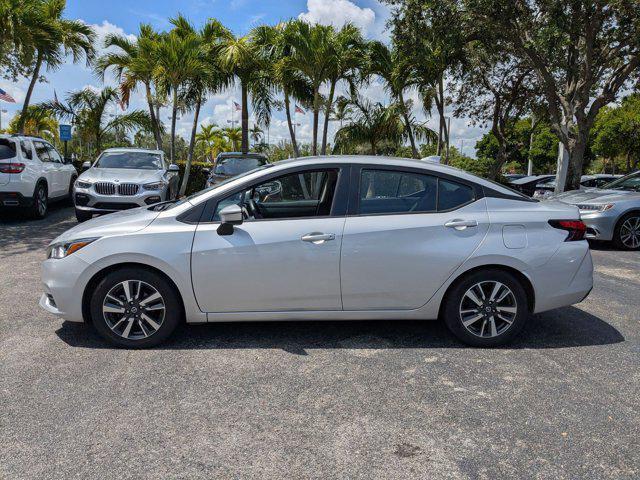 used 2021 Nissan Versa car, priced at $12,214