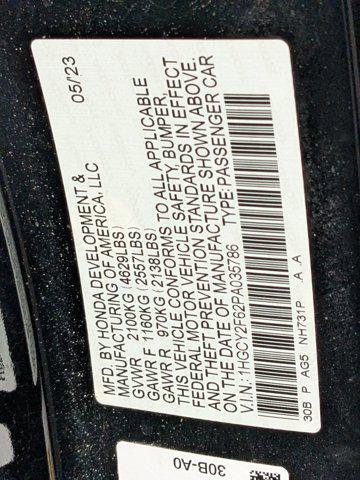 used 2023 Honda Accord Hybrid car, priced at $27,490