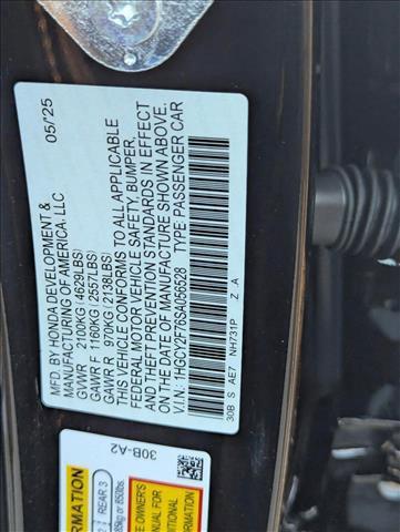 new 2025 Honda Accord Hybrid car, priced at $36,525