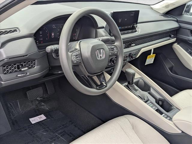 new 2025 Honda Accord car, priced at $30,823