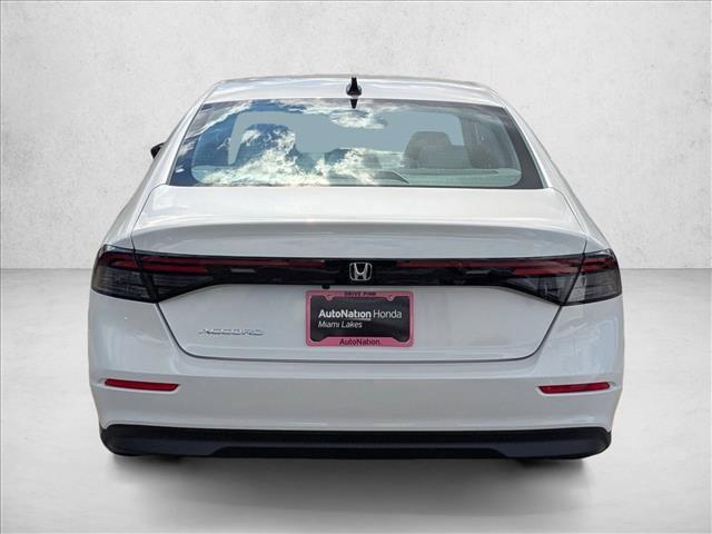 new 2025 Honda Accord car, priced at $30,823