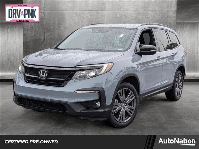 used 2022 Honda Pilot car, priced at $29,648