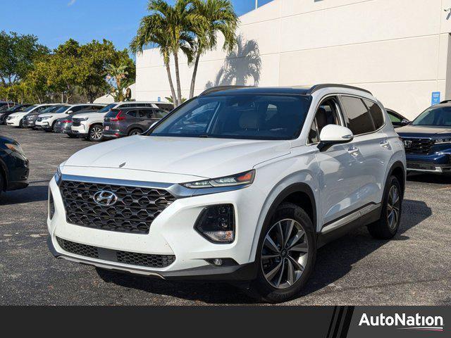 used 2019 Hyundai Santa Fe car, priced at $18,980