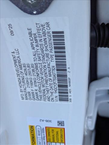 new 2025 Honda Accord Hybrid car, priced at $35,246