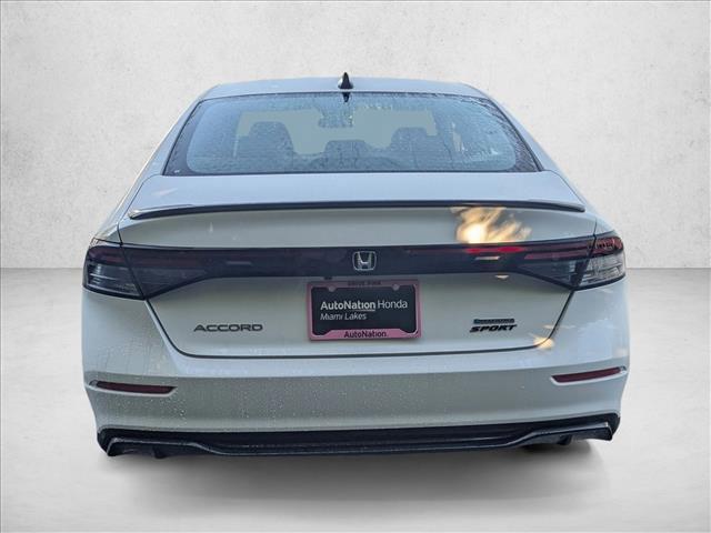 new 2025 Honda Accord Hybrid car, priced at $35,246