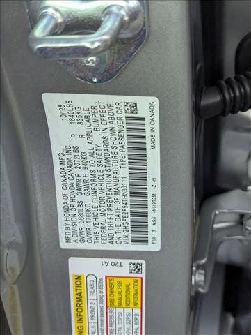 new 2026 Honda Civic car, priced at $26,603