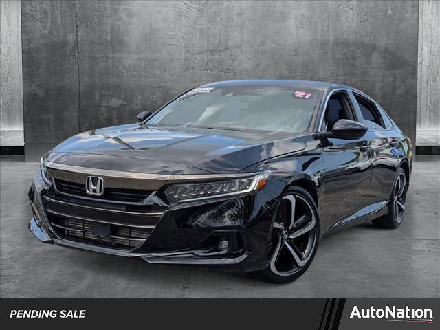 used 2021 Honda Accord car, priced at $21,649