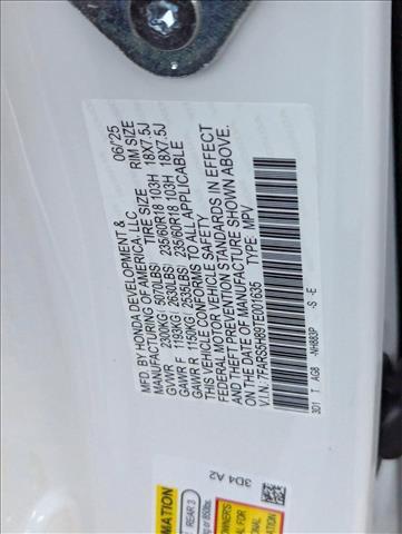 new 2026 Honda CR-V Hybrid car, priced at $40,575