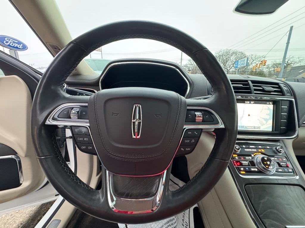 used 2018 Lincoln Continental car, priced at $20,900