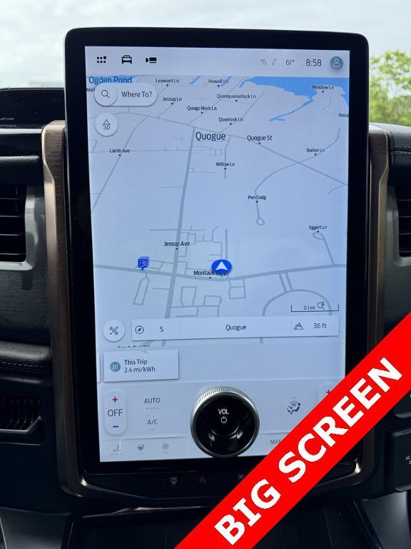 used 2022 Ford F-150 Lightning car, priced at $42,350