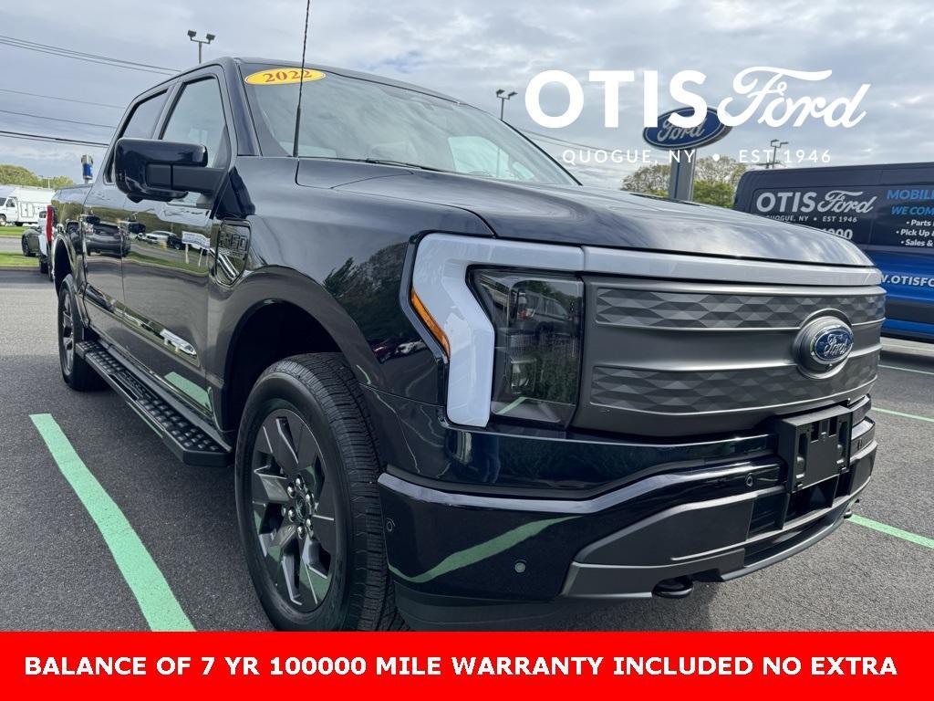 used 2022 Ford F-150 Lightning car, priced at $42,350