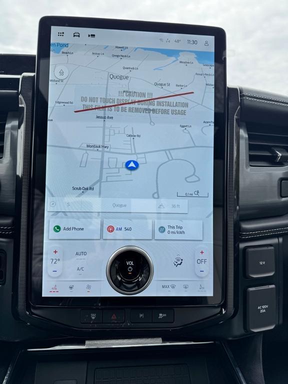 new 2025 Ford F-150 Lightning car, priced at $77,141