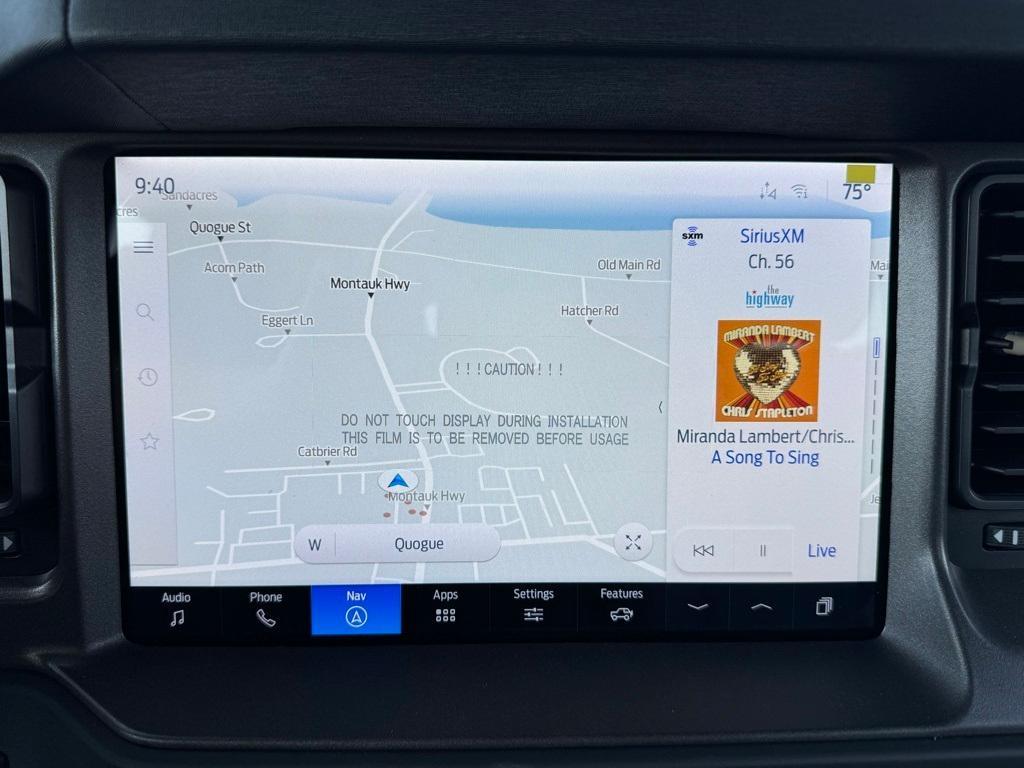 new 2025 Ford Bronco car, priced at $63,690