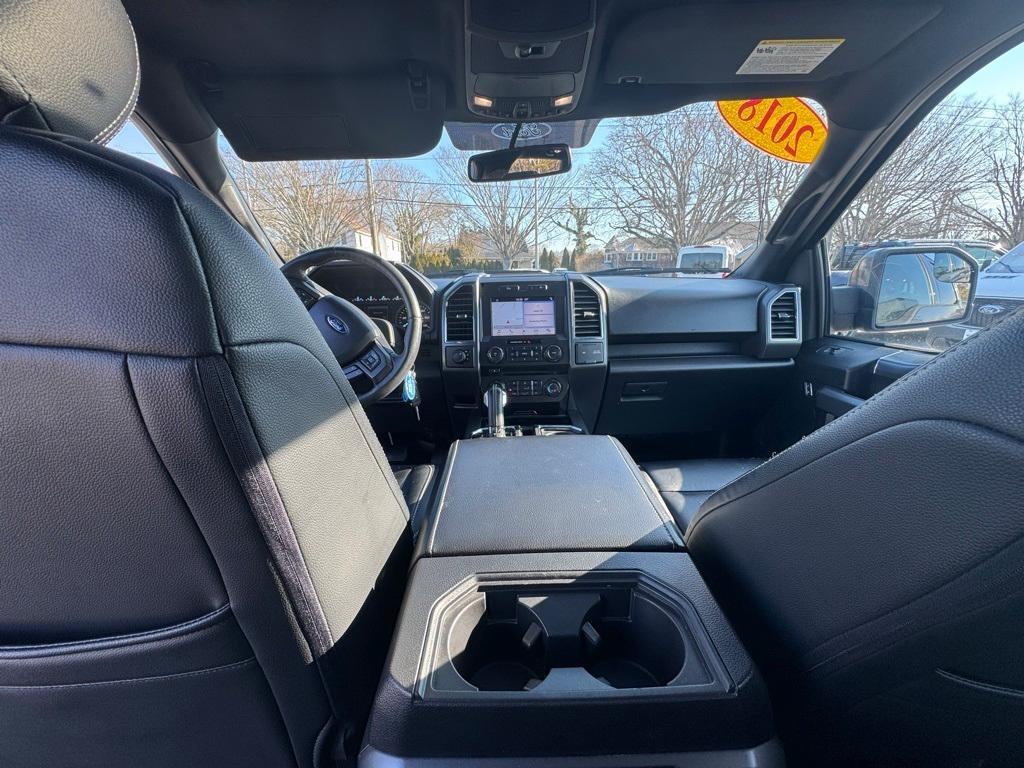 used 2018 Ford F-150 car, priced at $28,700