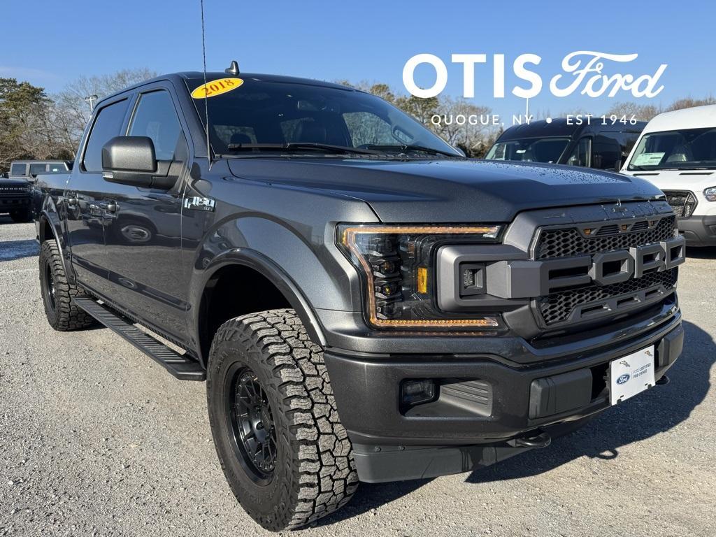 used 2018 Ford F-150 car, priced at $28,700