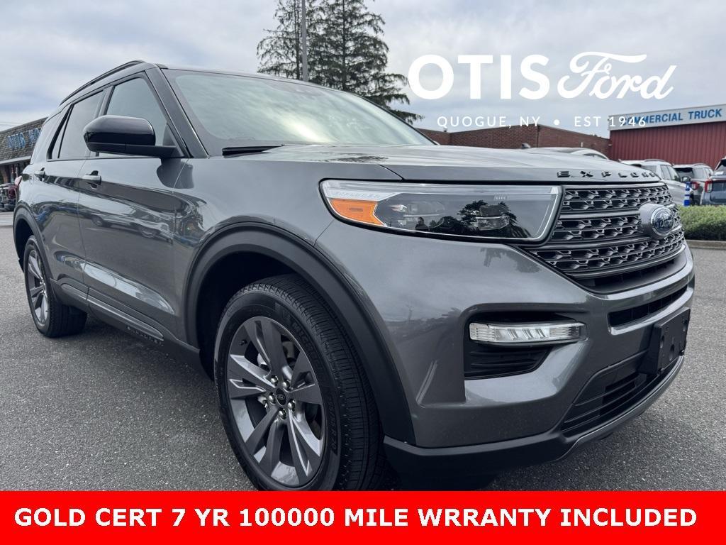 used 2022 Ford Explorer car, priced at $34,900