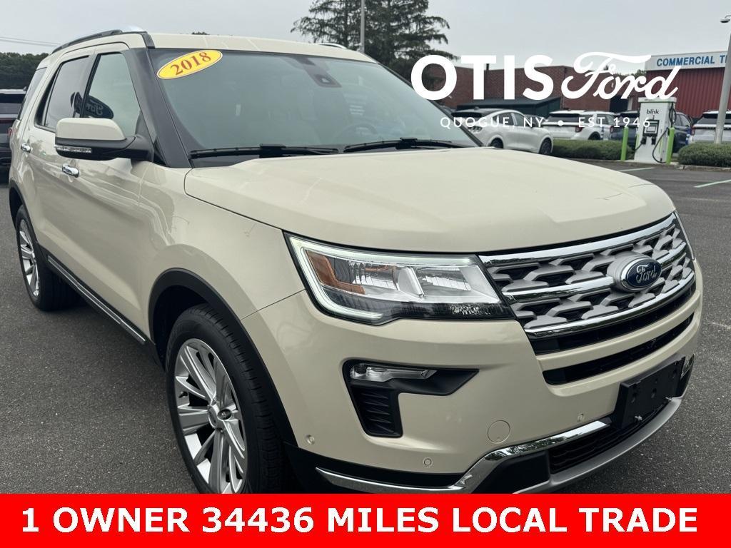 used 2018 Ford Explorer car, priced at $24,900