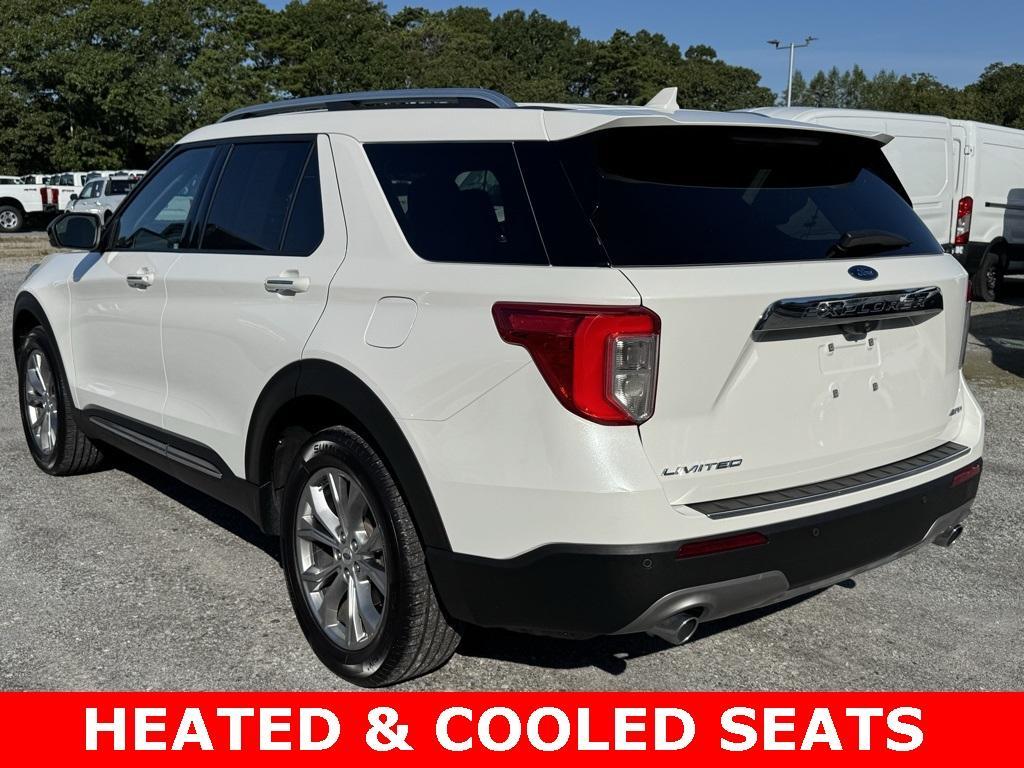 used 2022 Ford Explorer car, priced at $35,700