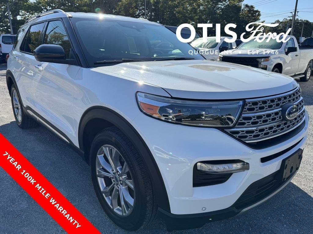 used 2022 Ford Explorer car, priced at $35,700