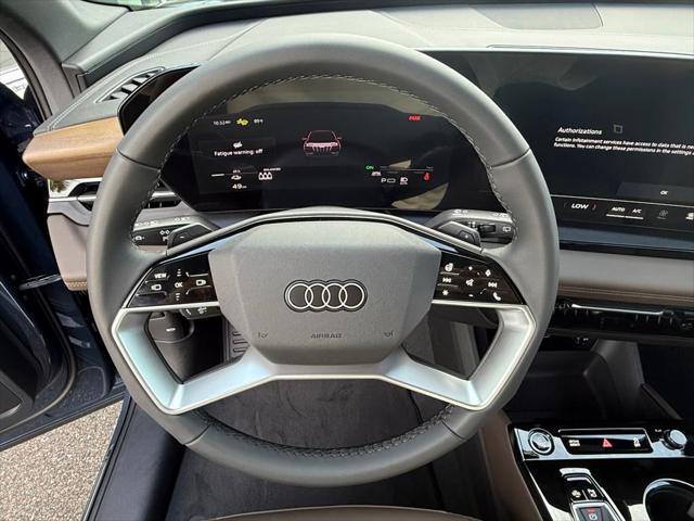 new 2025 Audi Q6 e-tron car, priced at $70,435