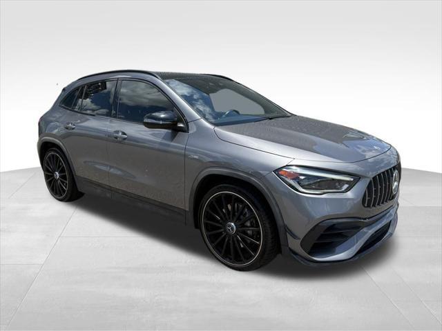 used 2021 Mercedes-Benz AMG GLA 45 car, priced at $32,989